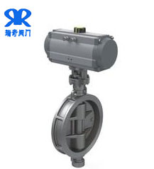 硬密封對夾氣動<a href='http://tangguohezi.cn/Product/diefa/' target='_blank'>蝶閥</a>